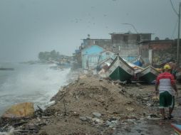 'Bret' alcanzó vientos de 65 kilómetros por hora. EFE / L. Vilacha