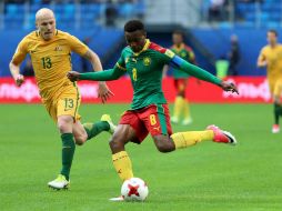 Australia tuvo mayor posesión de la pelota, pero fueron los africanos los que disfrutaron de más ocasiones de gol. EFE / S. Suki
