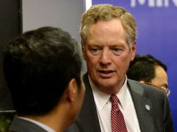 El representante de Comercio Exterior de Estados Unidos, Robert Lighthizer, advirtió que podría haber sanciones. AFP / ARCHIVO