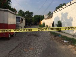 Poco antes de las nueve de la mañana se recibió el reporte del hallazgo en el interior de una finca. EL INFORMADOR /