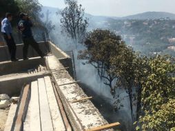 A las 16:40, Protección Civil Jalisco confirmó que el incendio se extinguió sin causar afectaciones. ESPECIAL / Protección Civil Jalisco