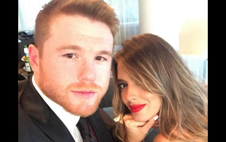 Que es esto tan bello???, cuestionó en forma retórica el pugilista. INSTAGRAM / canelo