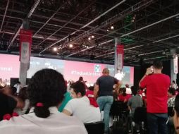 Este sábado se llevó a cabo la Asamblea Regional de la Red de Jóvenes por México del PRI en Expo Guadalajara. EL INFORMADOR / V. Arenas
