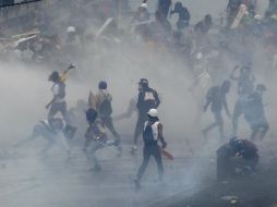 Más de 70 personas han perdido la vida y cientos han resultado heridas en casi tres meses de marchas. AP / A. Cubillos