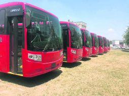 De estreno. Los nuevos camiones serán para la Troncal 18 de Marzo y las rutas 703 y 136A. ESPECIAL /