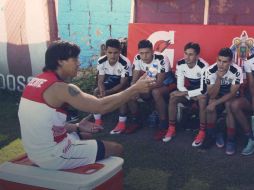 El Rebaño se encuentra concentrado en Cancún de cara al torneo de Apertura 2017. TWITTER / @Chivas