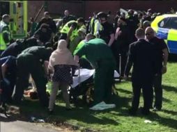 El suceso se produjo cuando había numerosos musulmanes afuera del polideportivo Westgate Sports Centre. TWITTER /