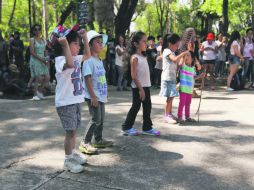 En el Parque Agua Azul se imparten diversas actividades que acercarán a los más pequeños del hogar al arte. EL INFORMADOR / E. Barrera