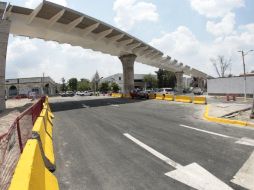 El tramo se liberó una vez concluido el izaje para la colocación de la trabe metálica del viaducto Zapopan-Guadalajara. ESPECIAL / Siteur