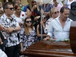 Chávez (i) volvió a citar que es necesaria la unión de todos los sinaloenses ‘para que esta ola de violencia se pare’. EFE / J. Cruz