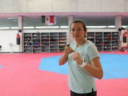 ''Estoy muy contenta y emocionada porque se suman medallas a la cosecha de México'', dijo la sinaloense. TWITTER / @femextkdoficial