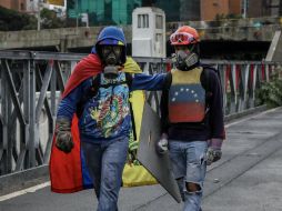 Desde el pasado 1 de abril Venezuela vive una ola de manifestaciones, a favor y en contra del Gobierno. EFE / M. Gutiérrez