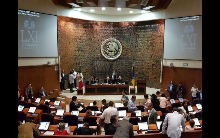 Los diputados aprobaron las cuentas públicas de los municipios de Concepción de Buenos Aires, El Salto, Tapalpa, entre otras. TWITTER / @LegislativoJal