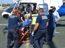 Los lesionados fueron trasladados a hospitales de Hermosillo, Nogales, Santa Ana y Benjamín Hill para recibir la atención médica. TWITTER / @ssaludsonora