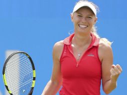Wozniacki, campeona del certamen en 2009, derrotó en la otra semifinal a la británica Heather Watson. AP / G. Fuller