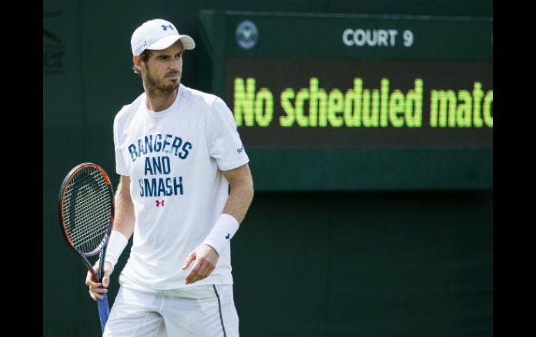 Murray tendrá camino despejado hasta octavos, donde podría ver a Lucas Pouille, a Jo-Wilfried Tsonga o a Stan Wawrinka en cuartos. AP / P. Klaunzer