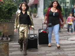 Desde temprano, los chicos que desean interpretar al 'Sol' se dieron cita para la audición. NTX / A. Rodríguez