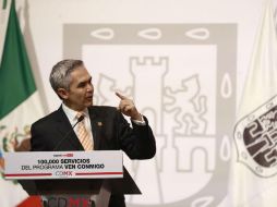 La corriente perredista respaldó la conformación de un Frente Amplio Democrático en el que Mancera sería el favorito. SUN / A. Leyva