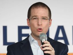 Anaya resaltó que en México no hay una segunda vuelta en procesos electorales. SUN / ARCHIVO