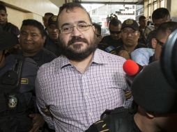 Duarte aceptó ser extraditado a México por seis presuntos delitos estatales en Veracruz. AP / ARCHIVO