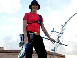 La arquera Alejandra Valencia (foto) se enfrentará a la connacional Aída Román por lo más alto del podio. ESPECIAL / com.org.mx