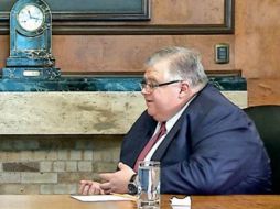 Carstens considera que Meade es un buen perfil para relevarlo al frente del Banco de México. ESPECIAL /