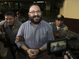 El pasado martes, la justicia guatemalteca resolvió la ‘entrega inmediata’ de Duarte a las autoridades mexicanas. AP / ARCHIVO