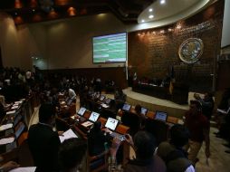 El Congreso local está por debajo del promedio nacional de 81 sesiones plenarias realizadas en el último año. EL INFORMADOR / ARCHIVO