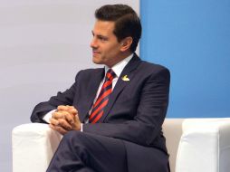 En estos momentos, el Presidente de la República viaja de regreso a México. NTX /