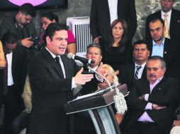 El mandatario estatal llamó a la población a reflexionar sobre los avances que ha tenido la Constitución a lo largo de la historia. EL INFORMADOR / ARCHIVO