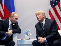 Trump dijo que él y Putin conversaron sobre la idea de crear una unidad de ciberseguridad ‘impenetrable’. EFE / ARCHIVO