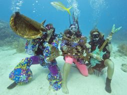 El Underwater Music Festival pretende concienciar a la población de la importancia de conservar un arrecife. AP / B. Pine Key