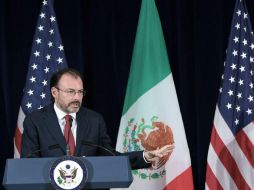 Luis Videgaray se reunirá con con los senadores de Texas, John Cornyn y Ted Cruz, y de Florida, Marco Rubio. NTX / ARCHIVO