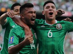 Así, México inició sumando tres puntos su aventura en el certamen de Concacaf. EFE / J. Méndez