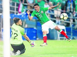 El equipo de El Salvador fue superado por el Tri el domingo en San Diego, y las críticas desde Centroamérica no se hicieron esperar. AFP /