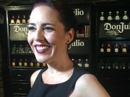 Salas se encuentra dedicada de lleno a su familia y carrera profesional, donde disfruta del éxito de la serie 'La piloto'. EL INFORMADOR / ARCHIVO