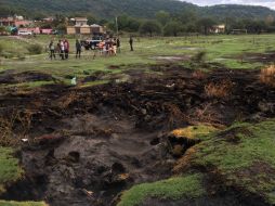 Especialistas determinaron que los fenómenos ocurridos se deben a la combustión de material orgánico y vegetal acumulado. SUN / ESPECIAL