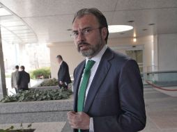 La relación entre el canciller Luis Videgaray y el yerno de Donald Trump podría no servir de mucho en la negociación del TLCAN. NTX / ARCHIVO