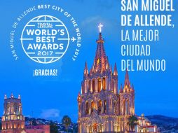 Es reconocido por su patrimonio artístico, histórico, gastronómico y cultural, así como por su belleza y hospitalidad. TWITTER / @turismo_sma