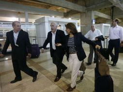 Expresidentes de diferentes países latinoamericanos han viajado a Colombia para participar en calidad de observadores de la consulta. AP / A. Cubillos