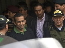 Humala y su esposa fueron recluidos el viernes en cárceles distintas para cumplir con la orden de prisión preventiva. AP / ARCHIVO