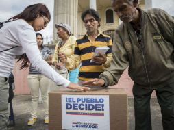 La oposición venezolana y amplios sectores sociales ven en la Constituyente una manera de consolidar la dictadura. EFE / H. Carpio