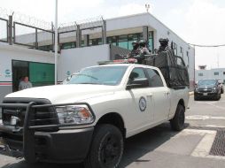 El ex mandatario llegó al Centro de Justicia Penal Federal acompañado por un dispositivo de seguridad. NTX / G. Granados