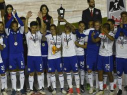 La Máquina Celeste dejó mucho qué desear en su accionar y tuvo algunos apuros en su cuadro bajo. AFP / P. Pardo