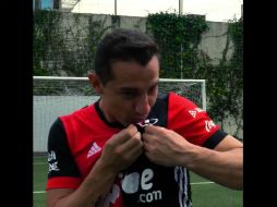 Guardado debutó con la Furia Rojinegra y disputó cinco torneos con ellos. TWITTER / @atlasfc