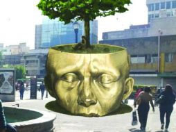 Se proyecta que el monumento quede instalado entre finales de este año o principios del 2018. ESPECIAL /