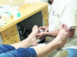 El modelo permite conocer datos físicos de la planta del pie. EL INFORMADOR / ARCHIVO