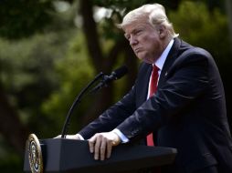 Trump enfrenta un problema para unificar sus criterios sobre el proyecto para reformar la ley de salud promulgada por Obama. AFP / ARCHIVO