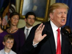 El mandatario se ha mostrado frustrado por los repetidos intentos del Senado de someter a votación un proyecto de ley. AFP / Y. Gripas