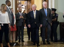 Aunque la Cámara alta cuenta con mayoría republicana, son más de media docena los que rechazan la propuesta. EFE / S. Thew